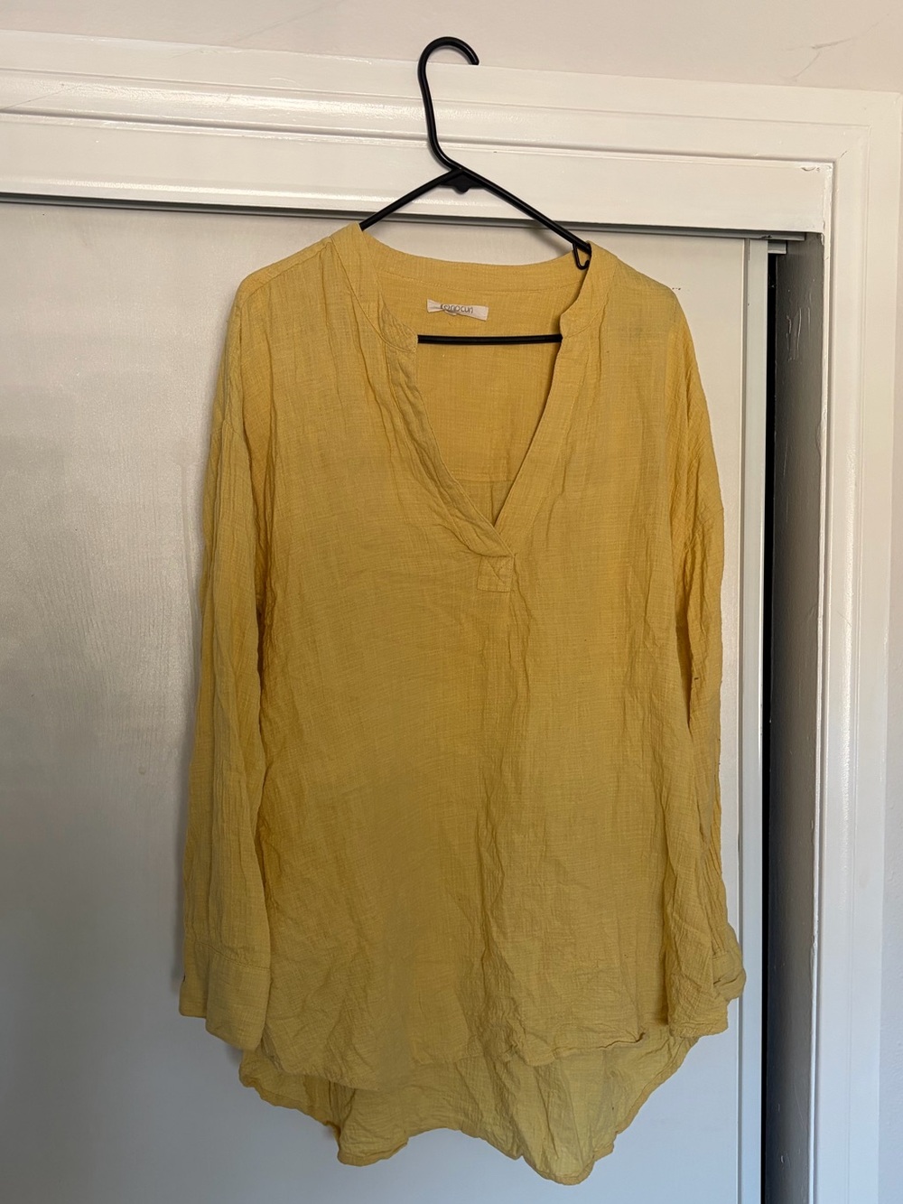 Rip Curl Mustard Yellow Tunic Shirt